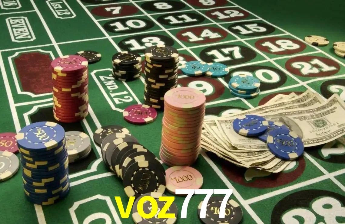 voz777 App Interface